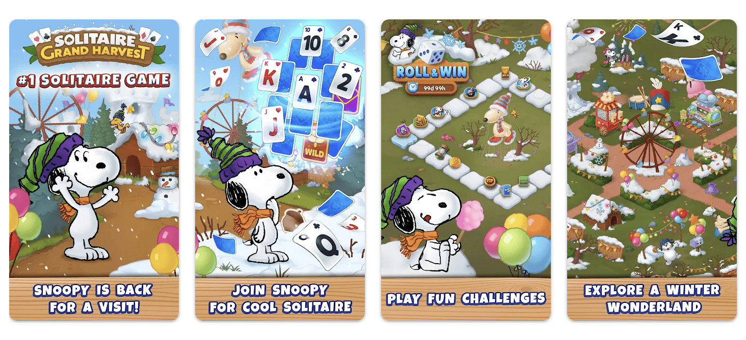 Snoopy + Solitaire Grand Harvest